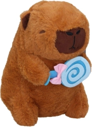 Capibara con lecca-lecca 20 cm peluche