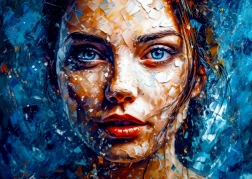 Puzzle Sguardo Gelido 1000 pezzi