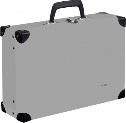 Valigetta PASTELINI in laminato, grigia