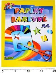 Carte colorate gessate A4