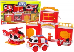 Stazione dei pompieri con suono