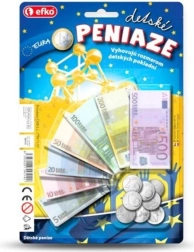 Soldi giocattolo euro – banconote e monete