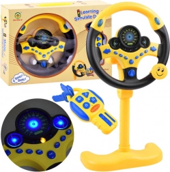 Volante interattivo su supporto + suoni dei pulsanti del telecomando ZA3965