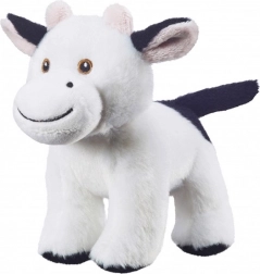 mucca di peluche eco-line 15 cm