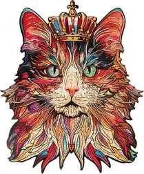 Puzzle in legno King Cat di Puzzle Paradise