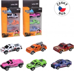 Camioncini in metallo, due tipi