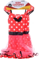 Abito costume da bambina in stile Minnie