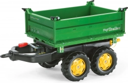 Rimorchio con mega ribaltabile per trattore