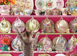 Puzzle Cobble Hill Marachelle di Gatti 500 pezzi