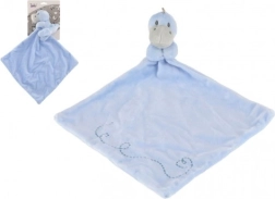 Pupazzo nanna in peluche dinosauro blu 24 × 24 cm