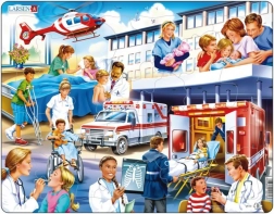 Puzzle Larsen ospedale 25 pezzi