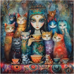 Puzzle Anatolian Occhi Magici Quadrati 1024 pezzi