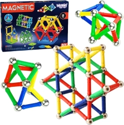 Woopie blocchi da costruzione magnetici 3D, 58 pezzi