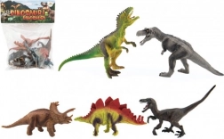 Set di dinosauri in plastica 15–18 cm, 5 pz