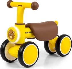 Bici senza pedali Milly Mally York gialla - 1 pezzo