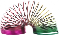 Molla arcobaleno in colori metallici