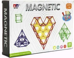 Set di costruzioni magnetiche – 99 pezzi