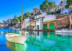 Bluebird puzzle Porto dei pescatori a Cala Figuera 500 pezzi