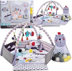 Tappeto da gioco per bambini con contrasti e palline