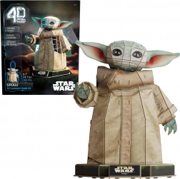 Puzzle 3D figurina STAR WARS Grogu (Baby Yoda) – modello da assemblare