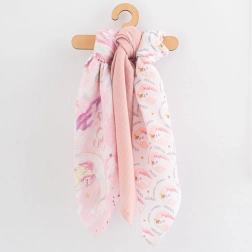 pannolini di cotone con stampa 70×80 cm, 3 pz, per bambine