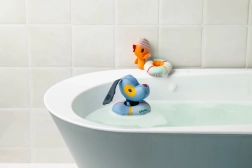 Lilliputiens giocattolo da bagno cagnolino Jules e paperotto