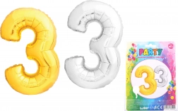 Palloncino gonfiabile a forma di numero 3