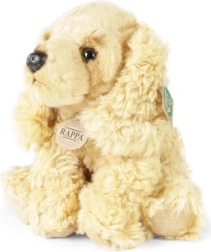 Cane di peluche cocker spaniel seduto 30 cm eco‑friendly
