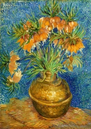 Puzzle Vincent van Gogh: Gladioli in vaso di rame 1000 pezzi