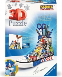 Puzzle 3D Ravensburger sneaker Sonic il riccio 112 pezzi