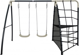 Centro familiare Axi con rete da arrampicata