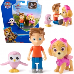 Paw Patrol personaggi Skye, Alex Porter e civetta