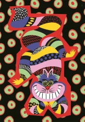 puzzle 500 pezzi disney cheshire cat compact