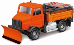 Veicolo di servizio per la sicurezza stradale con spazzaneve