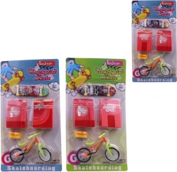 Skateboard da dita con ruota