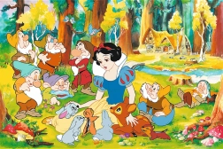 Puzzle Disney: Biancaneve e i sette nani, 600 pezzi