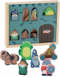 Vilac personaggi di legno a forma di castello