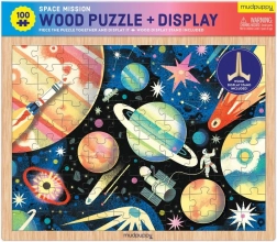 Puzzle in legno missione spaziale 100 pezzi MUDPUPPY