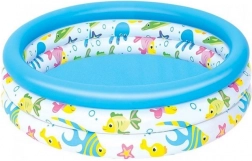 Piscina gonfiabile per bambini BESTWAY Ocean Life 102 × 25 cm