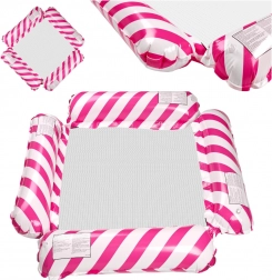 Sedia a dondolo gonfiabile per piscina rosa