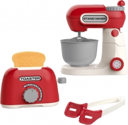 Robot da cucina e tostapane con luci e suoni