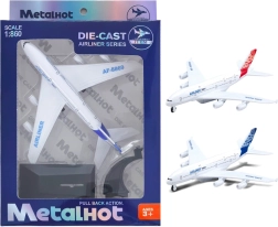 Modellino di aereo in metallo Airliner MetalHot 1:860 con retrocarica