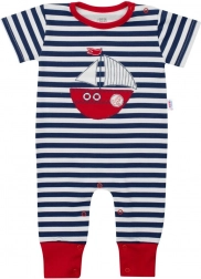 Tutina estiva in cotone per bambino New Baby Marine