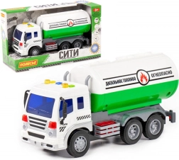 Autocisterna urbana con luce e suono