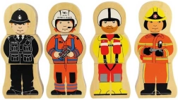 Puzzle in legno professioni di Bigjigs Toys