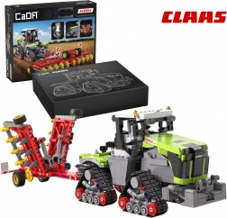 Set di costruzione CaDA trattore CLAAS XERION 5000 TRAC TS su cingoli 1:32 (1336 pezzi)