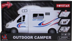 Caravan interattivo bianco con luci e suoni