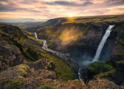 Puzzle Ravensburger da 1000 pezzi – cascata Háifoss, Islanda