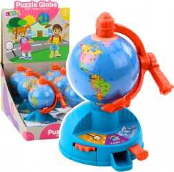 Mini globo con ingranaggio rotante e aereo mobile