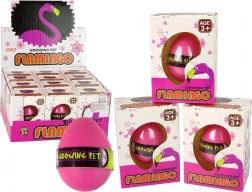 Uovo di Fenicottero Crescente 6cm rosa